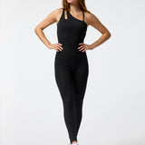 Enterito Long Jumpsuit Aloe Negro Bsoul