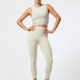 Calza Ankle Anjali Aloe Gris Claro Bsoul