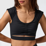 Polera Crop Kala Aloe Negra Bsoul