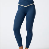 Calza Ankle Bianca Aloe Azul Bsoul
