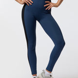 Calza Long Stripes Aloe Azul Bsoul