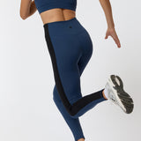 Calza Long Stripes Aloe Azul Bsoul