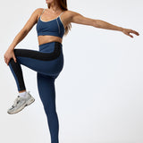 Calza Long Stripes Aloe Azul Bsoul