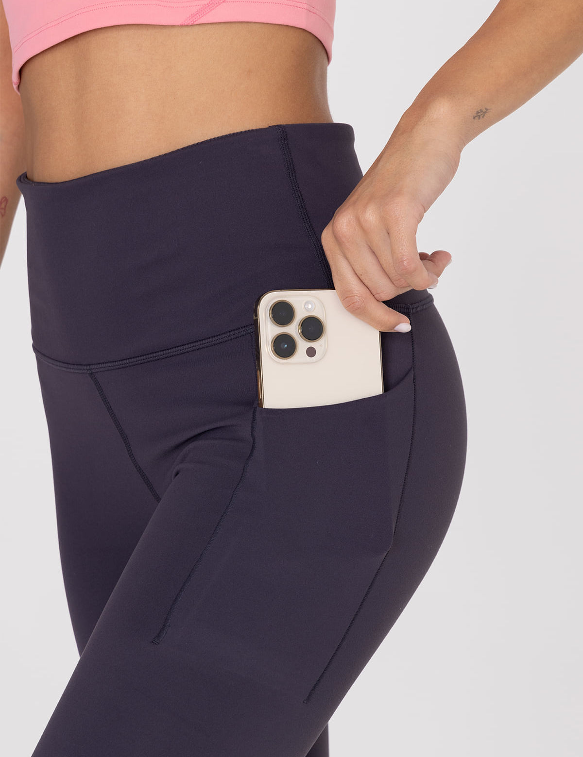 Calza Mujer Ankle Leg Vesta Gris  Bsoul