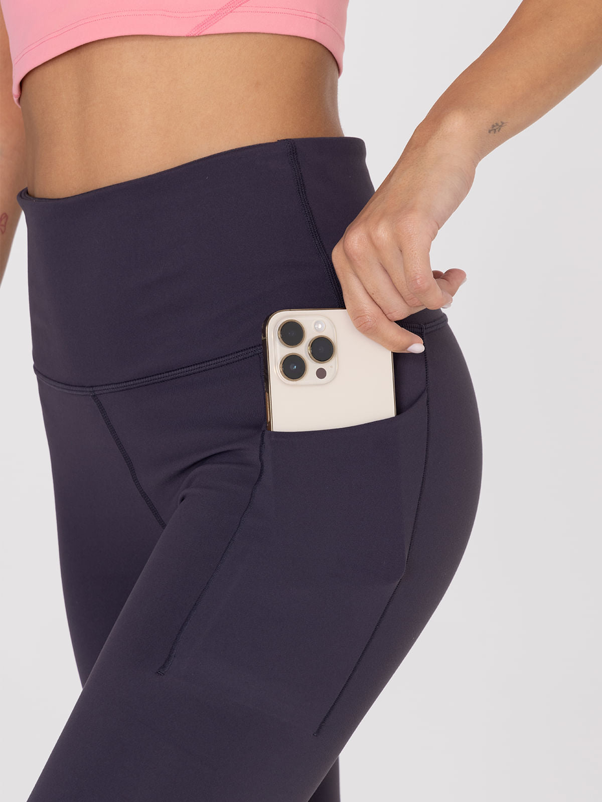 Calza Mujer Ankle Leg Vesta Gris  Bsoul