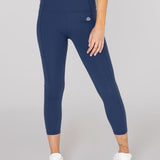 Calza Mujer Ankle Legg Ines Azul Acero Bsoul
