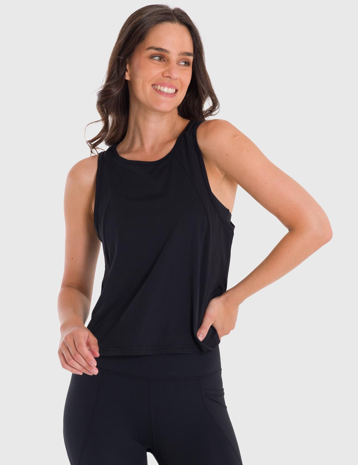 Polera Mujer Zia Negra Bsoul