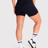 Calza Corta Mujer Kaira Negra Bsoul