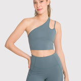 Peto Mujer One Shoulder Verde Bsoul