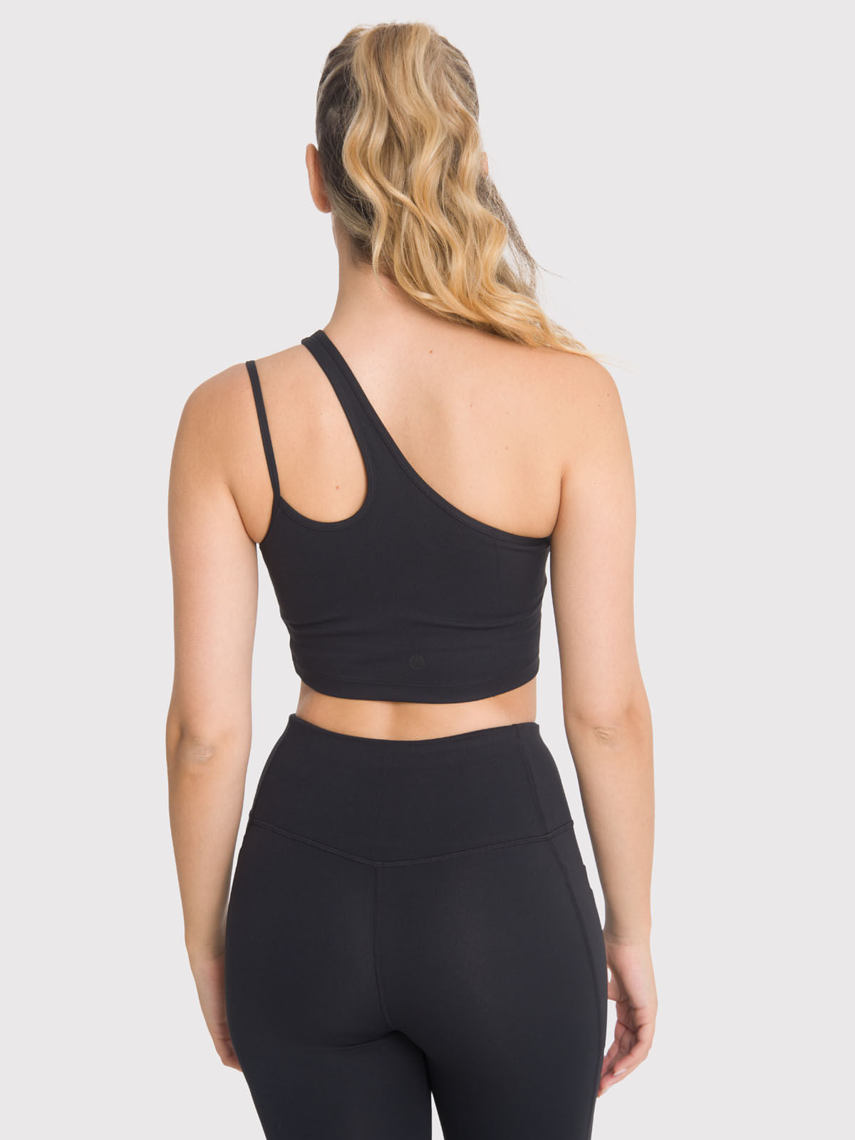 Peto Mujer One Shoulder Negro Bsoul