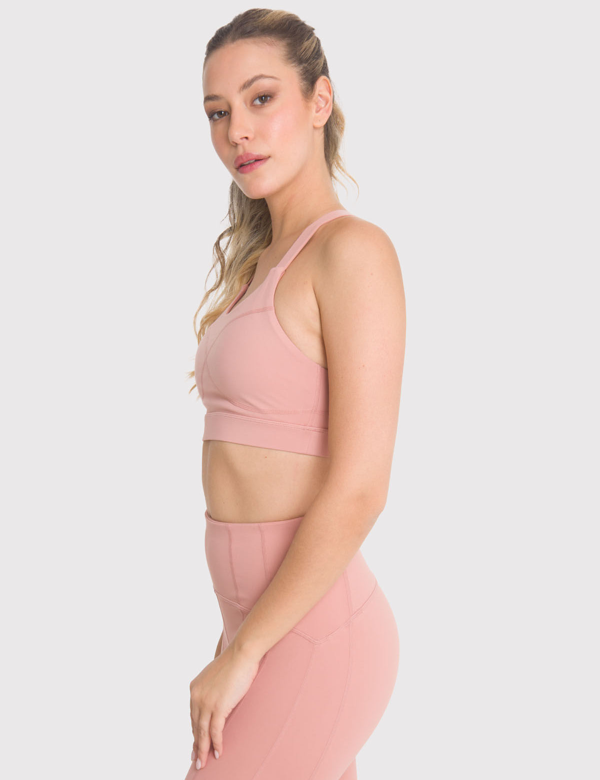 Peto Mujer Hight Support Palo Rosa Bsoul