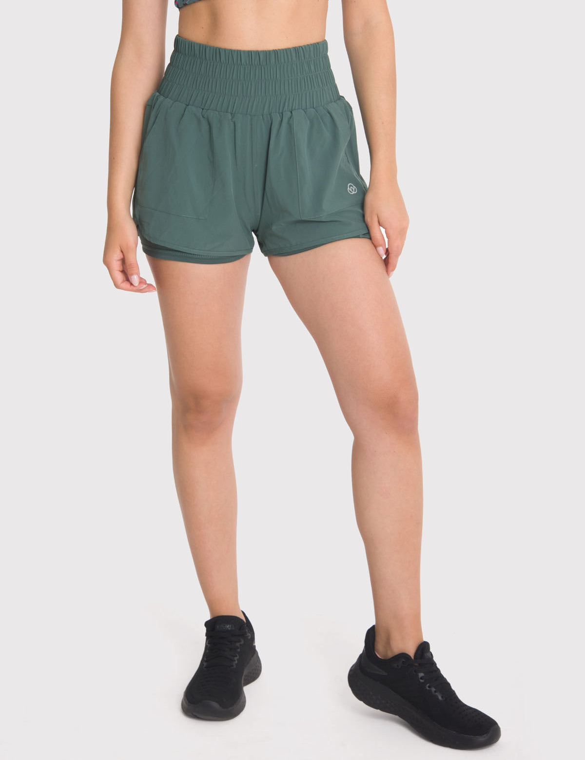 Short Mujer Pocket Verde Bsoul