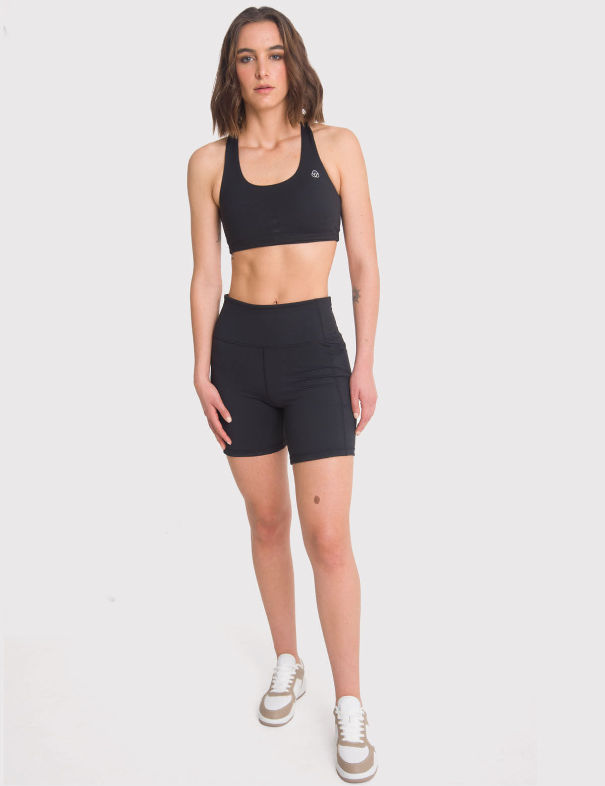 Short Mujer Rose Negro Bsoul