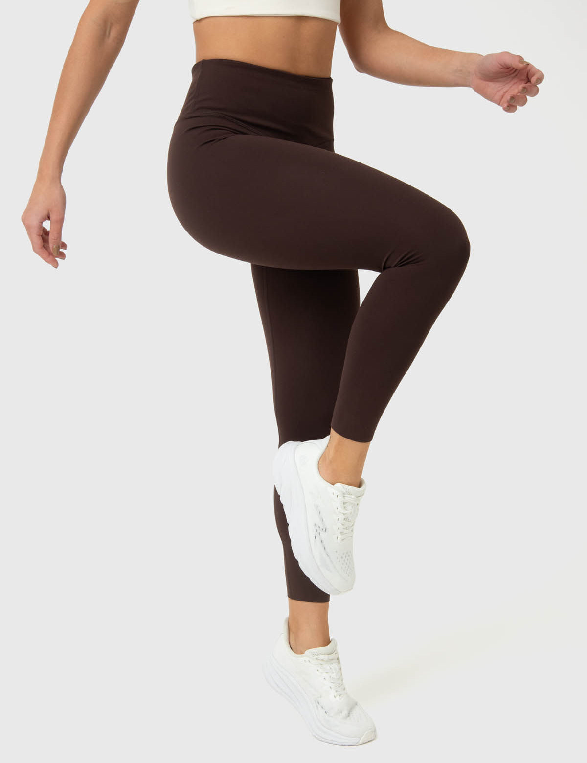 Calza Mujer Ankle Leg Emma Café Bsoul