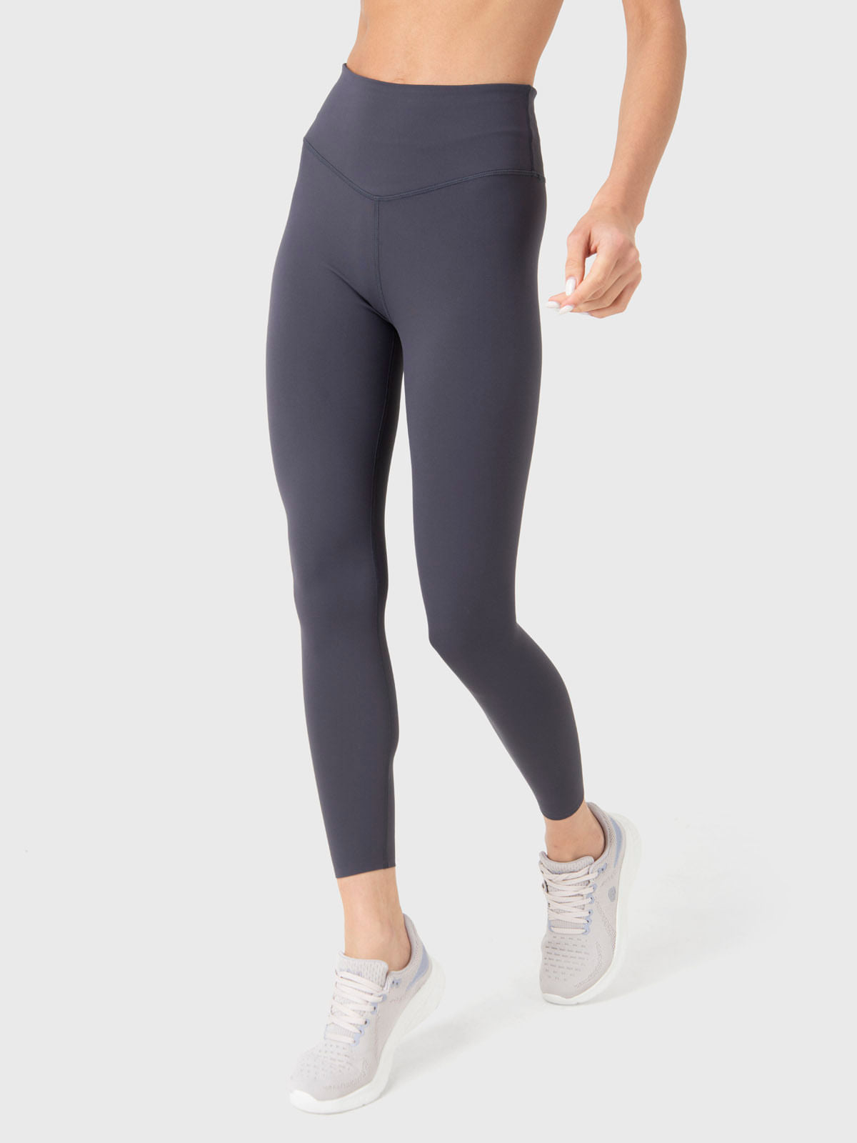 Calza Mujer Hr Ankle Leg Emma Gris Oscuro Bsoul