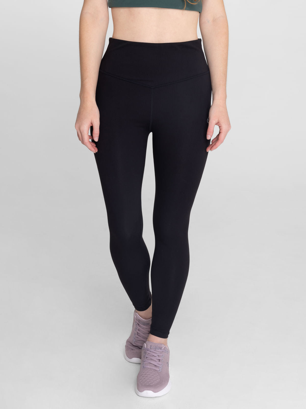 Calza Mujer Hr Ankle Leg  Emma Negra Bsoul