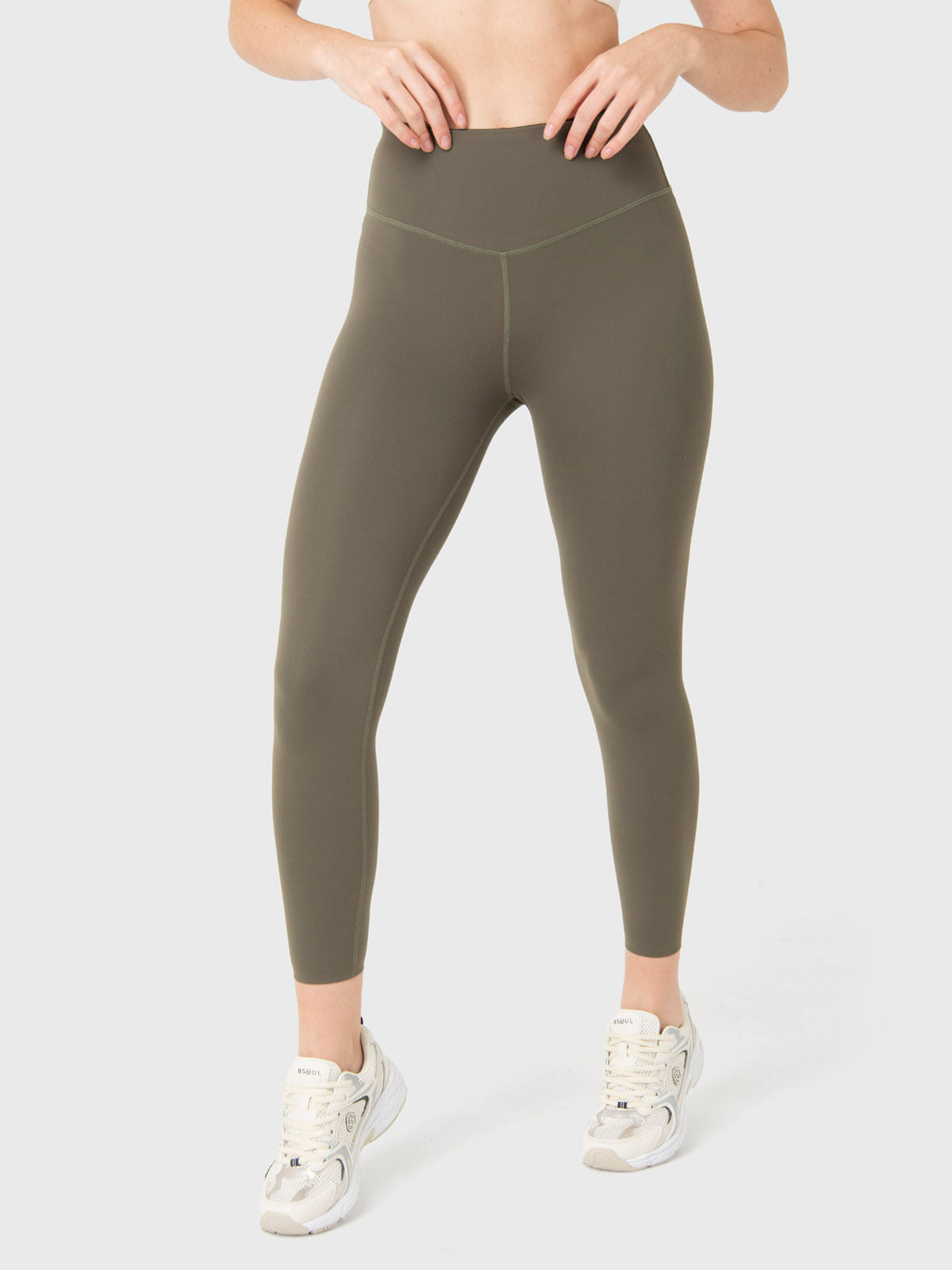 Calza Mujer Ankle Leg Emma Verde Oscuro Bsoul