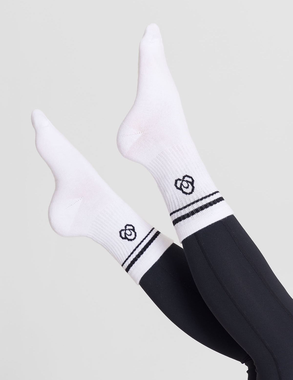 Calcetin Mujer 2 Pack Quarter Blanco Bsoul