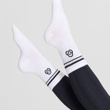 Calcetin Mujer 2 Pack Quarter Blanco Bsoul