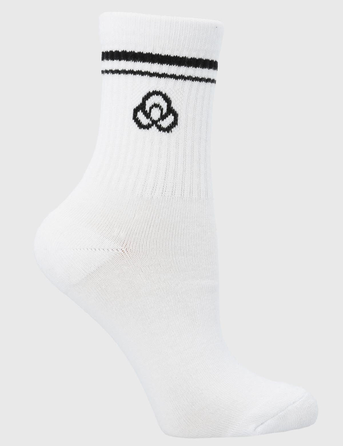 Calcetin Mujer 2 Pack Quarter Blanco Bsoul