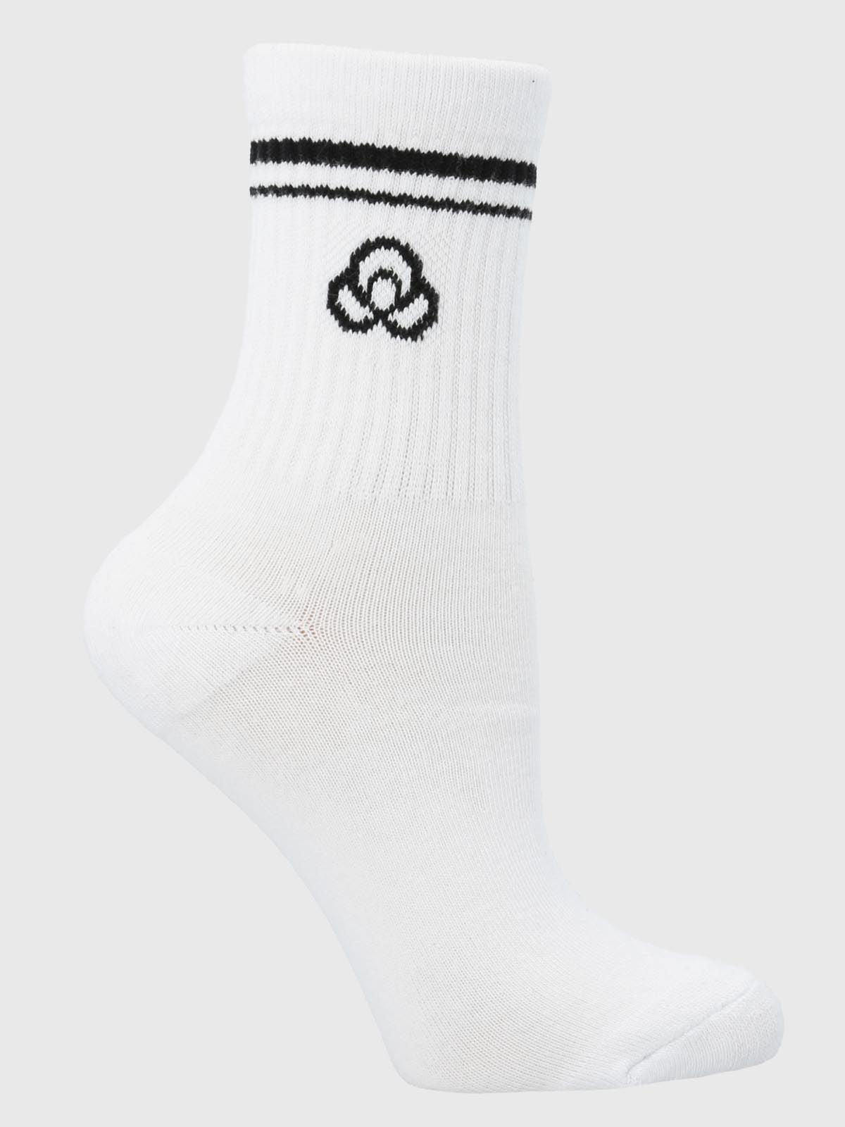 Calcetin Mujer 2 Pack Quarter Blanco Bsoul