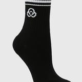 Calcetin Mujer 2 Pack Quarter Negro Bsoul