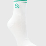 Calcetin Mujer 2 Pack Quarter Blanco Bsoul